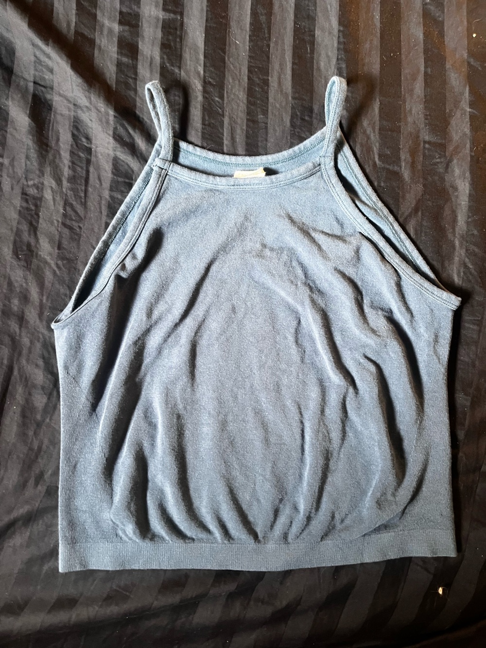 Women’s organic bamboo cotton Sleeveless Tank Top - Blue